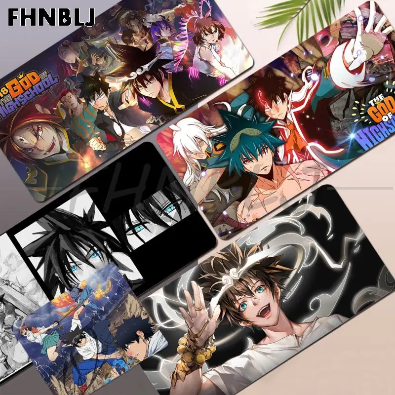 

God-Of High-School Mousepad New Gamer Speed Mice Retail Small Rubber Mousepad Size for Game Keyboard Pad