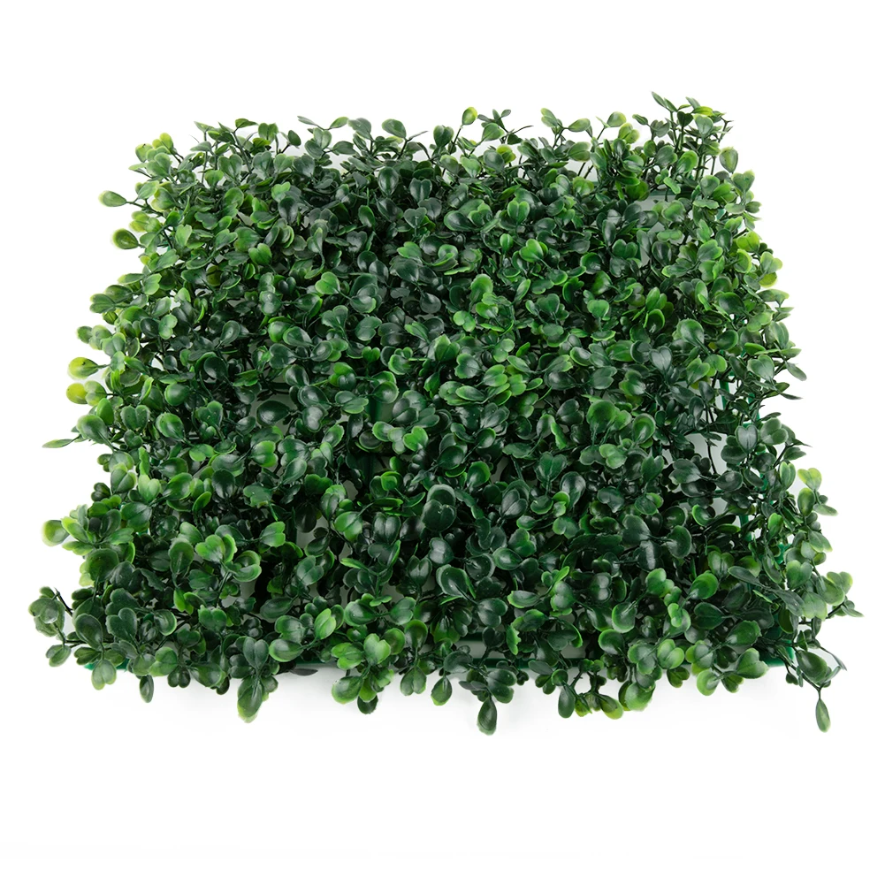 

Artificial Plant Wall Foliage Hedge Grass Mat Greenery Panels Fence 25x25cm Simulated Lawn Party Supply Artificial Decor