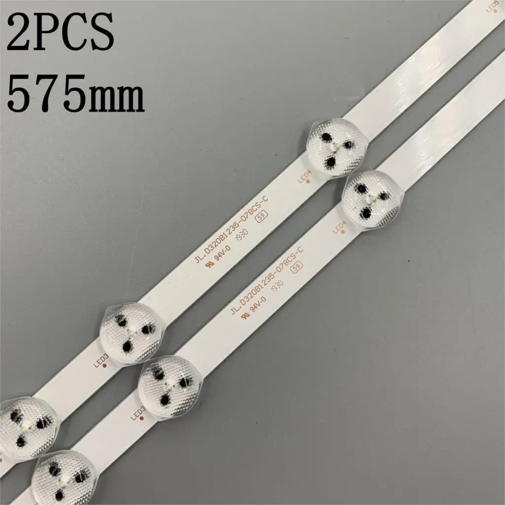 5 наборов = 10 шт. 11 светодиодов светодиодный мм Светодиодная лента для телевизора