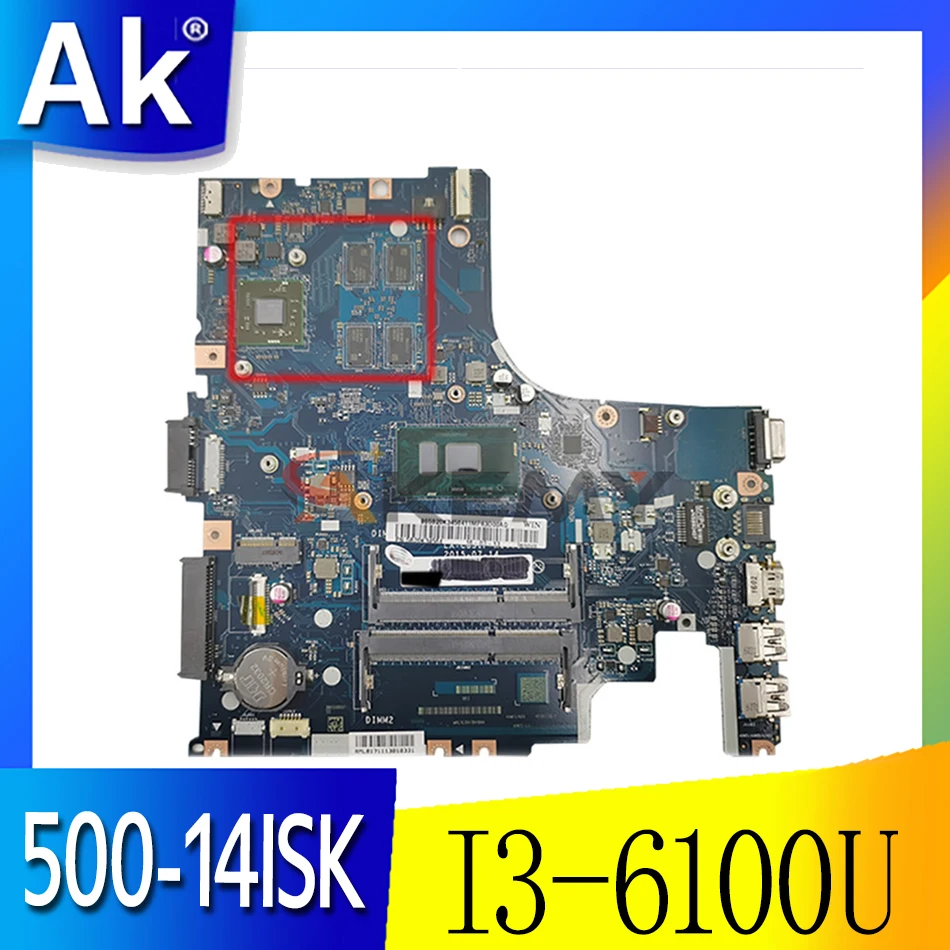 

Материнская плата для ноутбука CPU 500-14ISK DDR3 I3-6100U Lenovo для R7 M360 2G AIWZ2/AIWZ3 LA-C851P