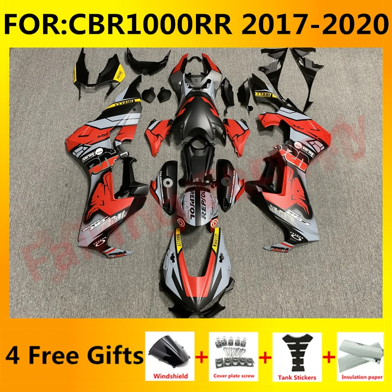 

NEW ABS Motorcycle Whole Fairings kit fit for CBR1000RR CBR1000 CBR 1000RR 2017 2018 2019 2020 full Fairing kits set red black