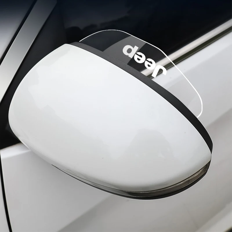 Автомобильное зеркало заднего вида защита от дождя и аксессуары для Jeep Cherokee Wrangler