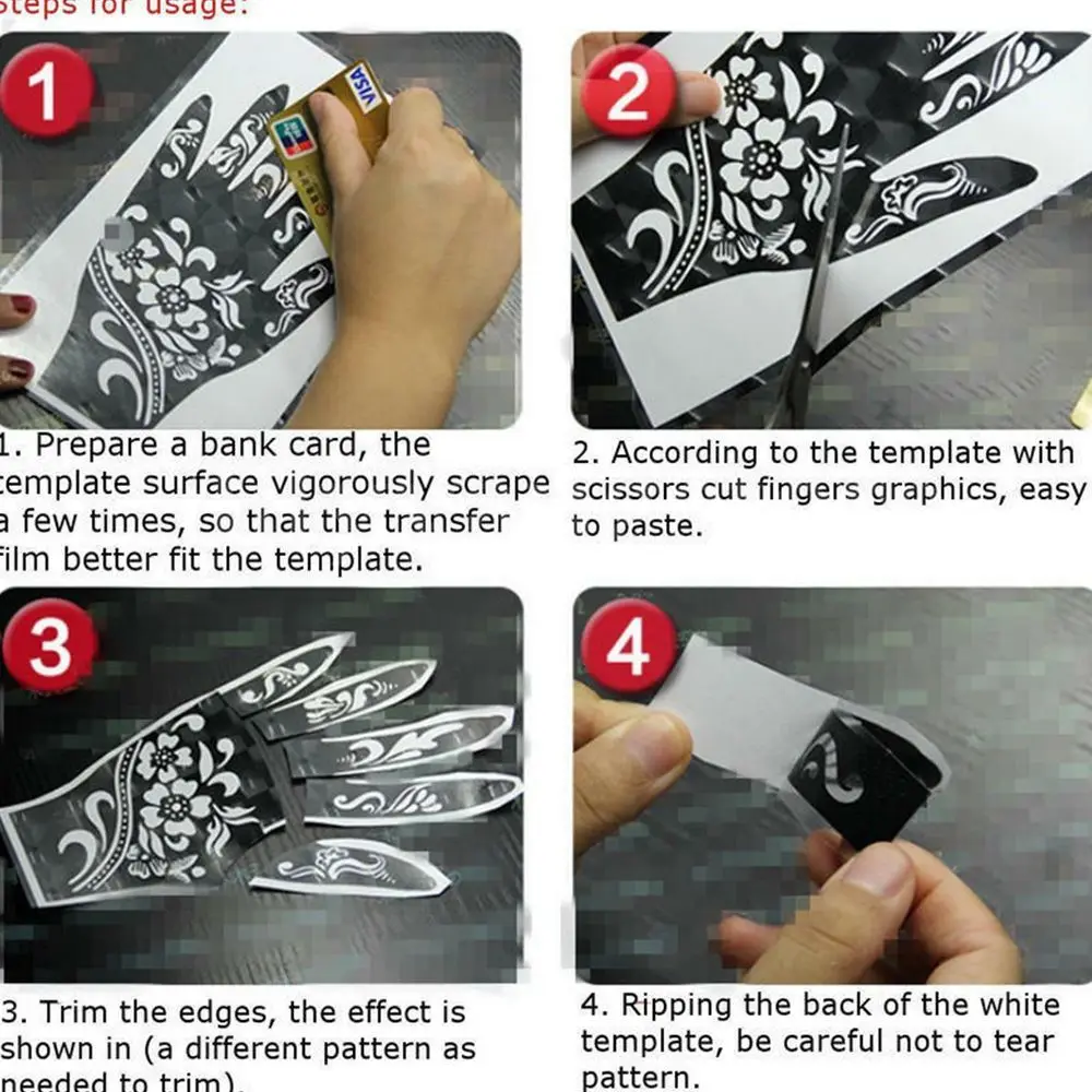 Цветная краска Менди для татуировки хной боди-арт 3 цвета чернила Mehandi временная