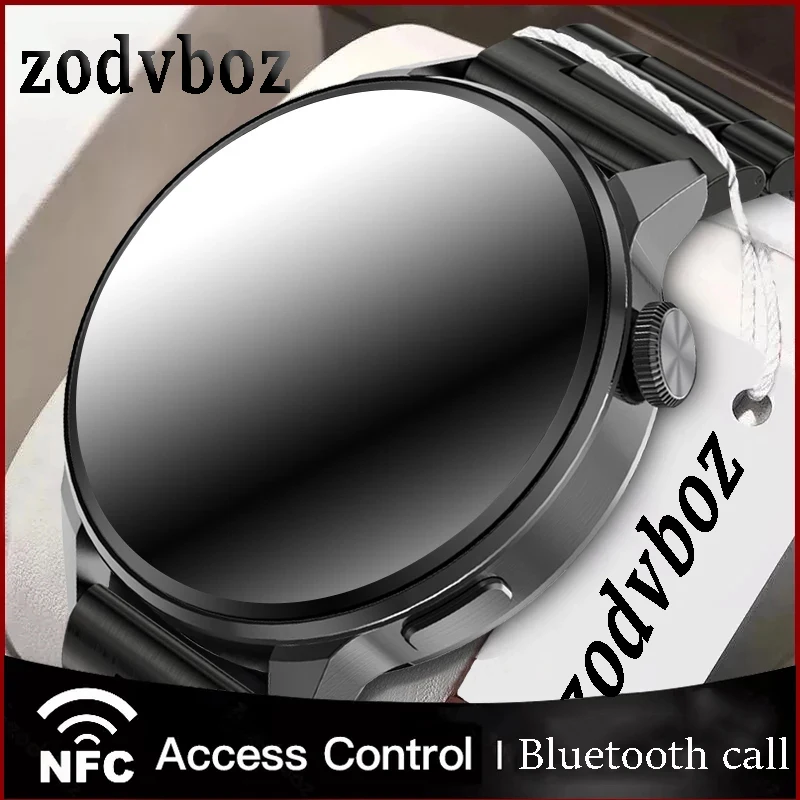 

Смарт-часы NFC, новинка 2022, мужские деловые Смарт-часы, Bluetooth-вызов, Беспроводная зарядка, фитнес-браслет для Huawei Xiaomi, мужские часы