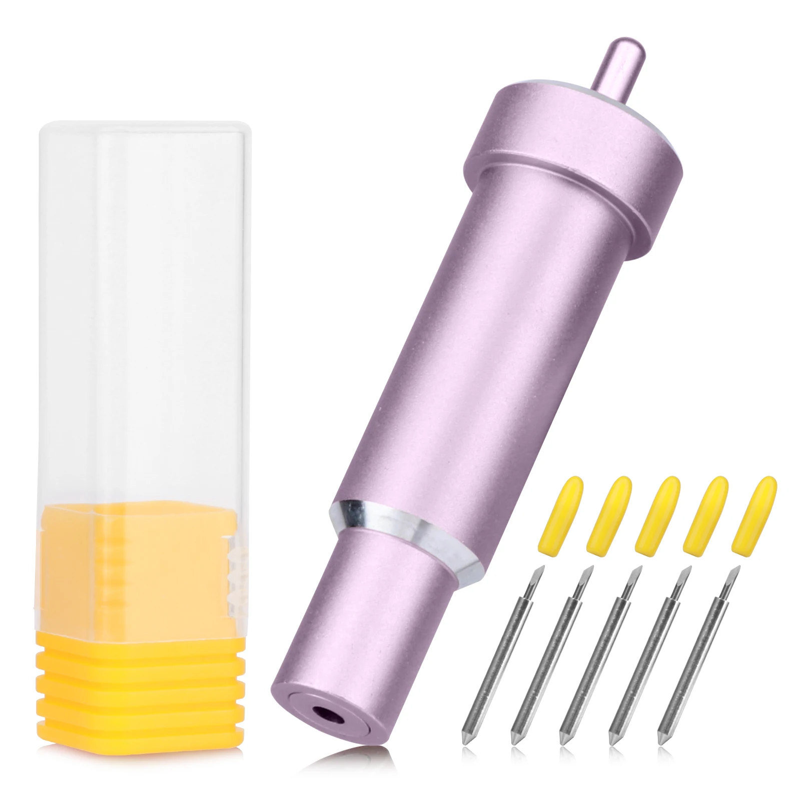 6 шт. комплект тонких лезвий DIY Craft с корпусом профессиональная искусственная кожа