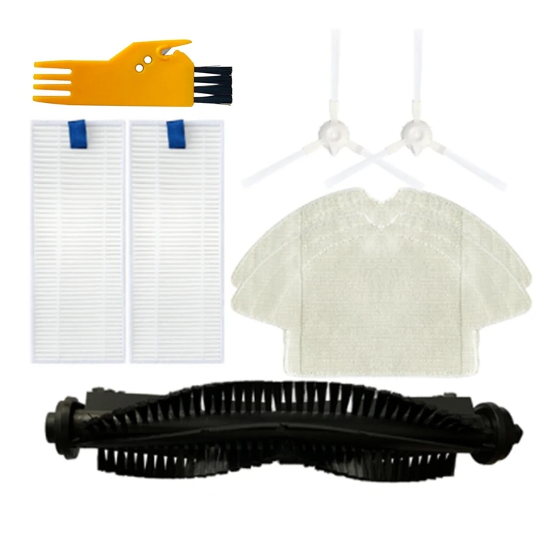 

Main Brush Side Brushes Hepa Filter Mop Rag Cloth Replacement Parts For 360 S6 Robot Vacuum Cleaner Replacements Parts
