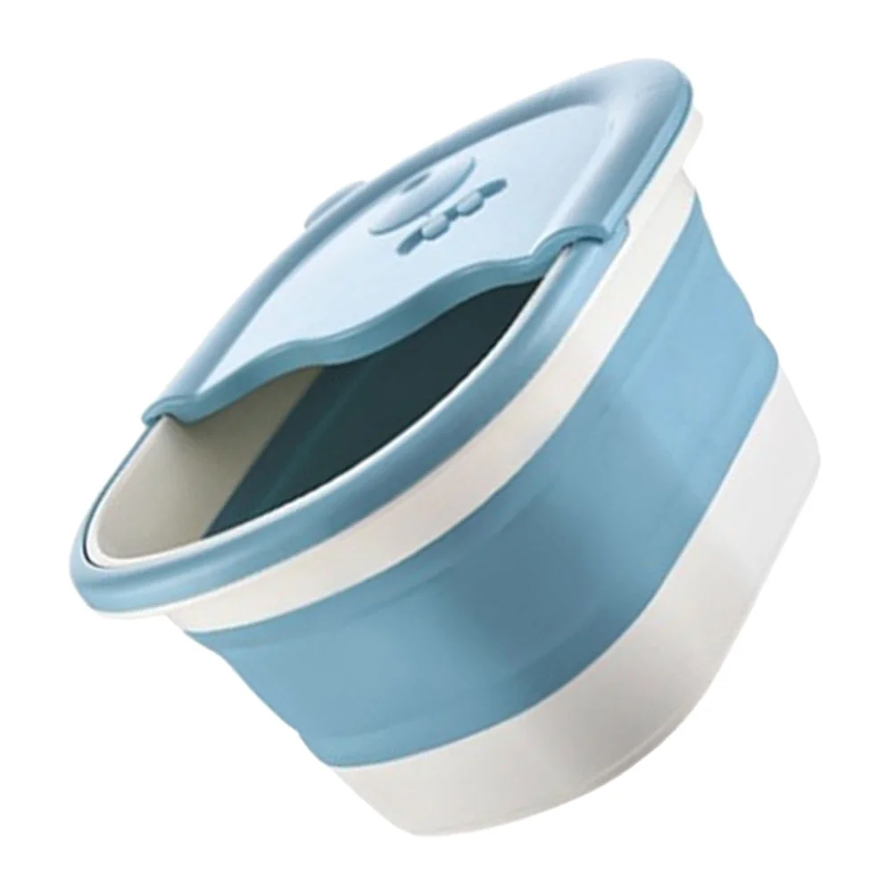 

Корзина для белья, бытовая Массажная раковина для ног, складная домашняя корзина для замачивания, многофункциональная портативная складная