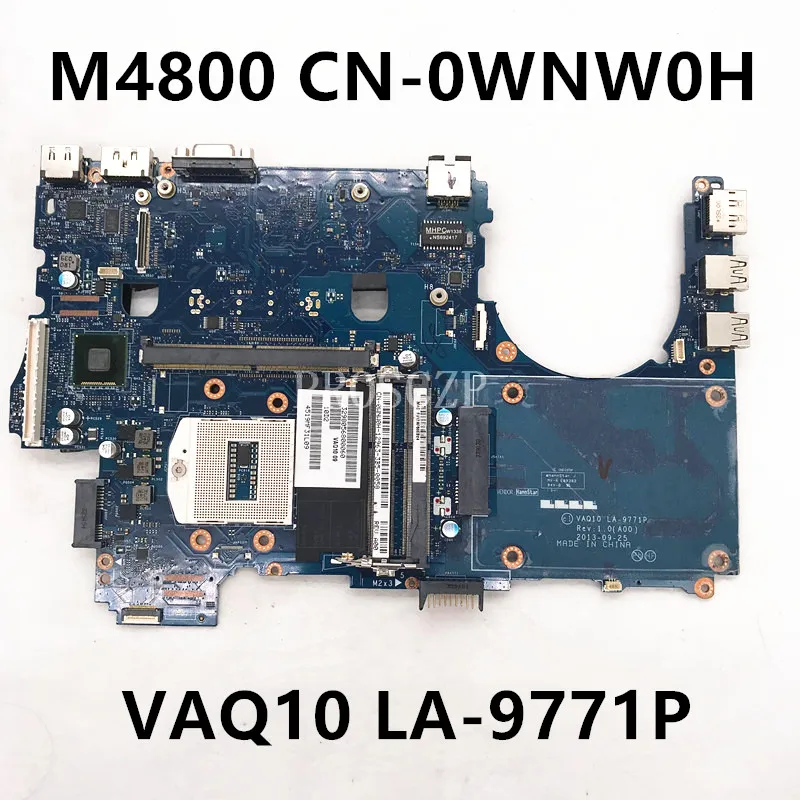 CN-0WNW0H 0WNW0H WNW0H      DELL Precision M4800   VAQ10 LA-9771P DDR3 100%   