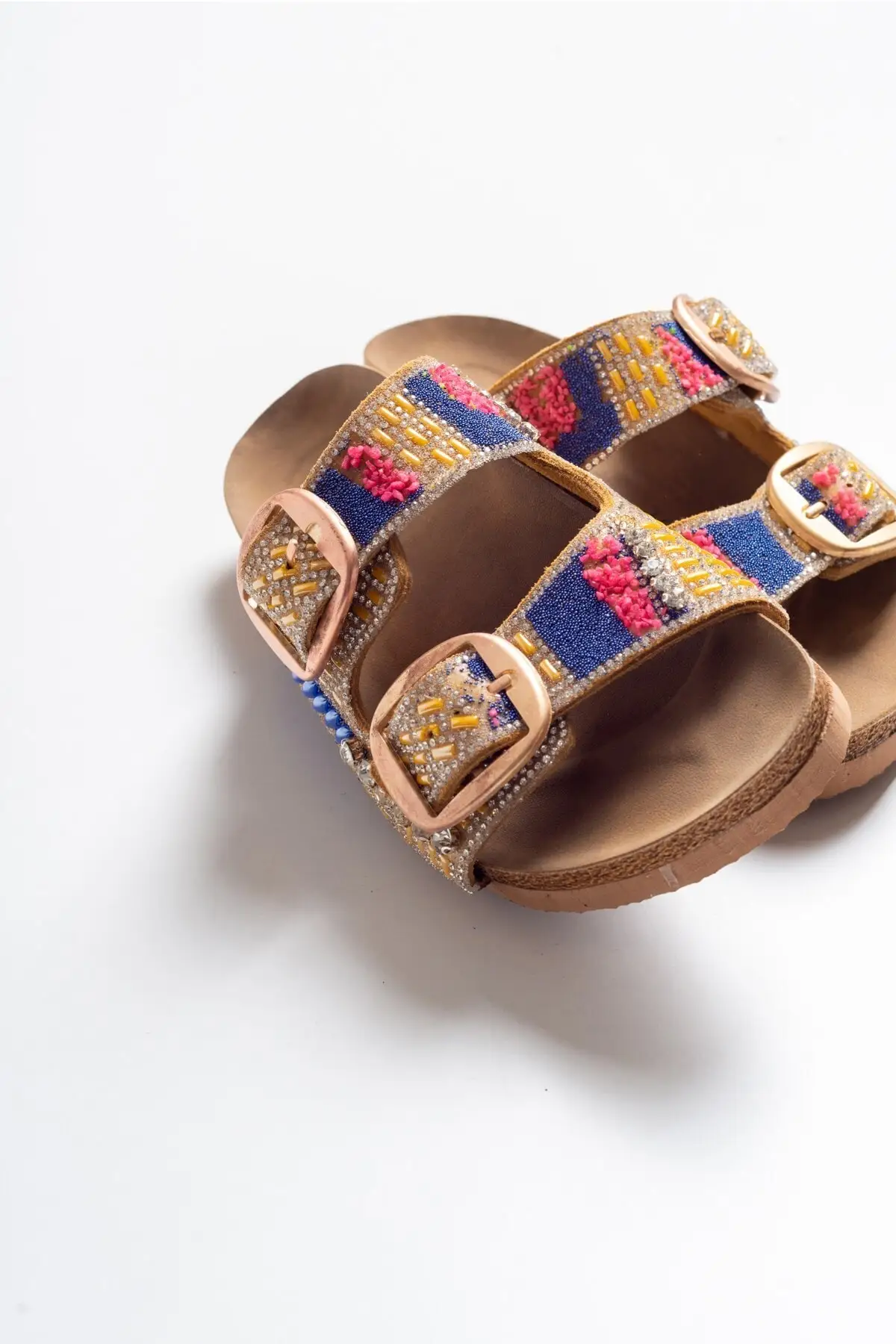 

Women Mustard Genuine Leather Slippers