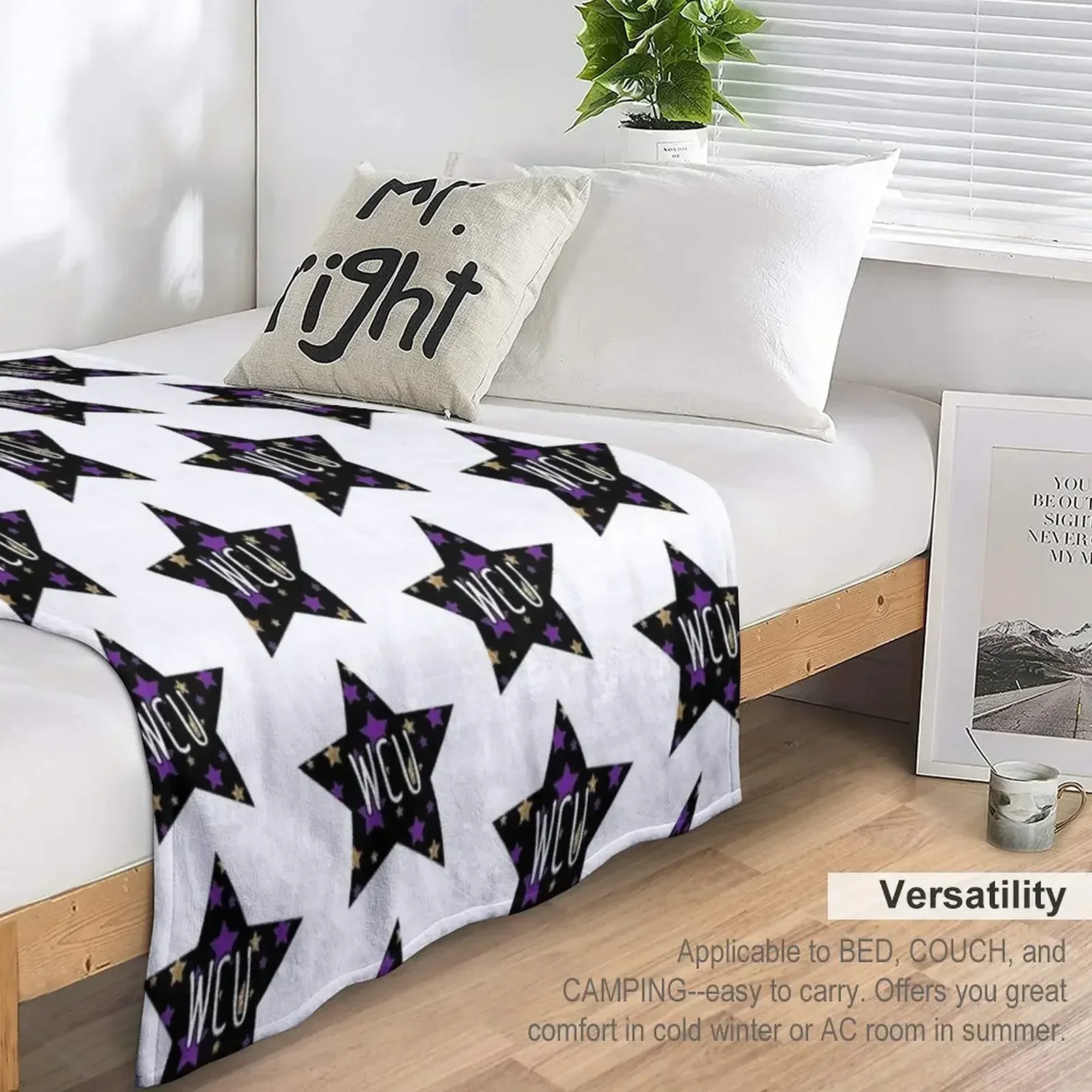 Одеяло WCU для кемпинга роскошные тяжелые меховые одеяла St