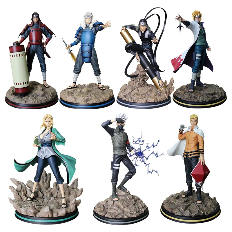 

Скульптура миниато Учиха Обито Hatake Kakashi Tsunade Uzumaki Naruto, модель, игрушка в подарок, 28-30 см