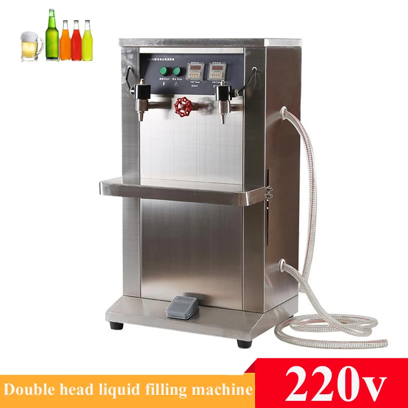 

Commercial Liquid Filling Machine for Milk Olive Oil Beer Stainless Steel Electric Vertical Quantitative Filler