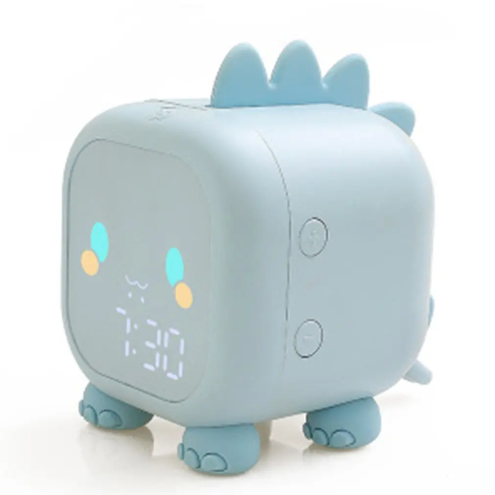 

Цифровой будильник в форме кролика со светодиодной подсветкой, милый ночник, портативные настольные настенные часы для спальни, подарок дл...