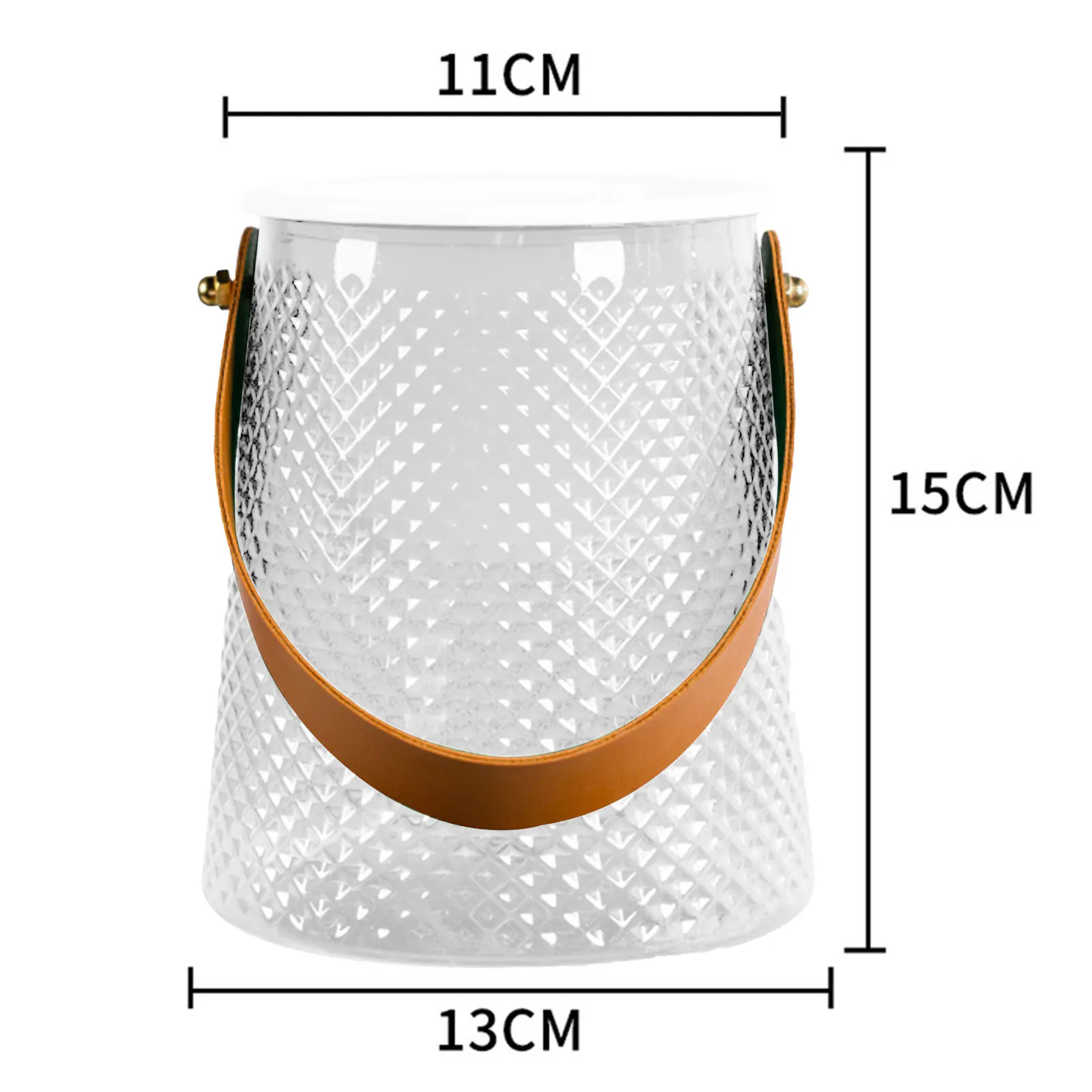 

Гидропоника кашпо с ручкой, водопоглощающий цветочный горшок, видимая ваза большой емкости для украшения дома, садовые принадлежности