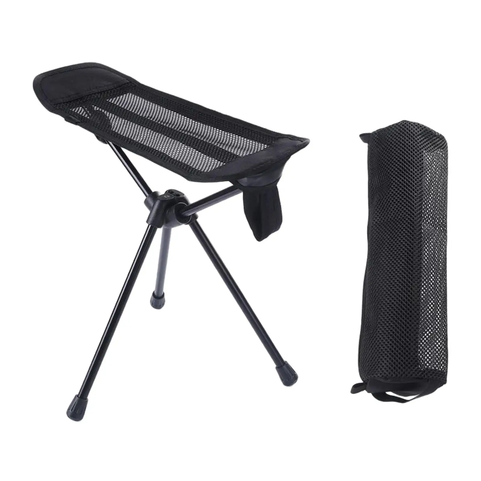 

Portable Stool Collapsible Footstool For Camping Beach Chair Folding Fishing Outdoor BBQ Camping Chair Foot Recliner Foot Rest