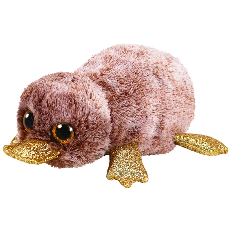 15 см Ty Beanie Dangler большие золотые глаза плюшевые мягкие животные кавайная Коллекция