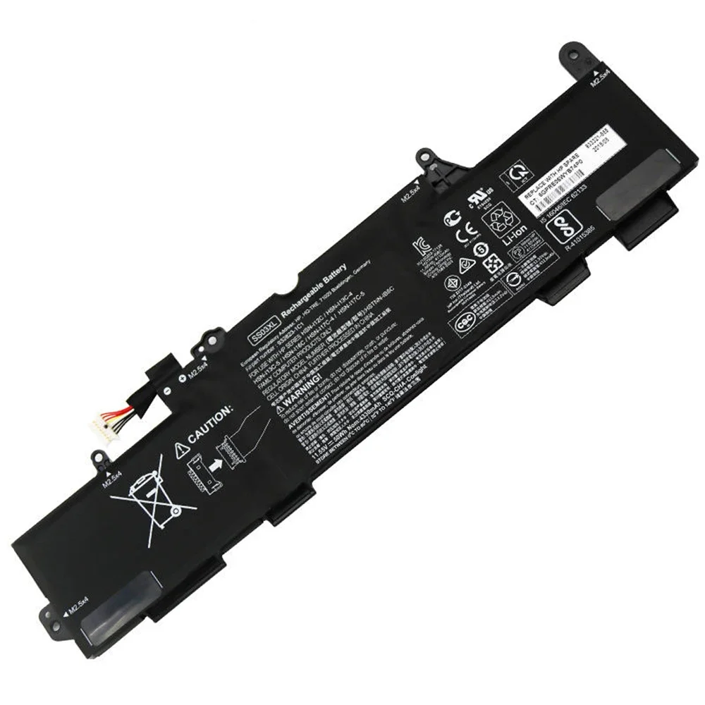 Новый оригинальный аккумулятор SS03XL для ноутбука HP EliteBook 11 55 G5 G6 840 730 735 ZBook 14U Mobile
