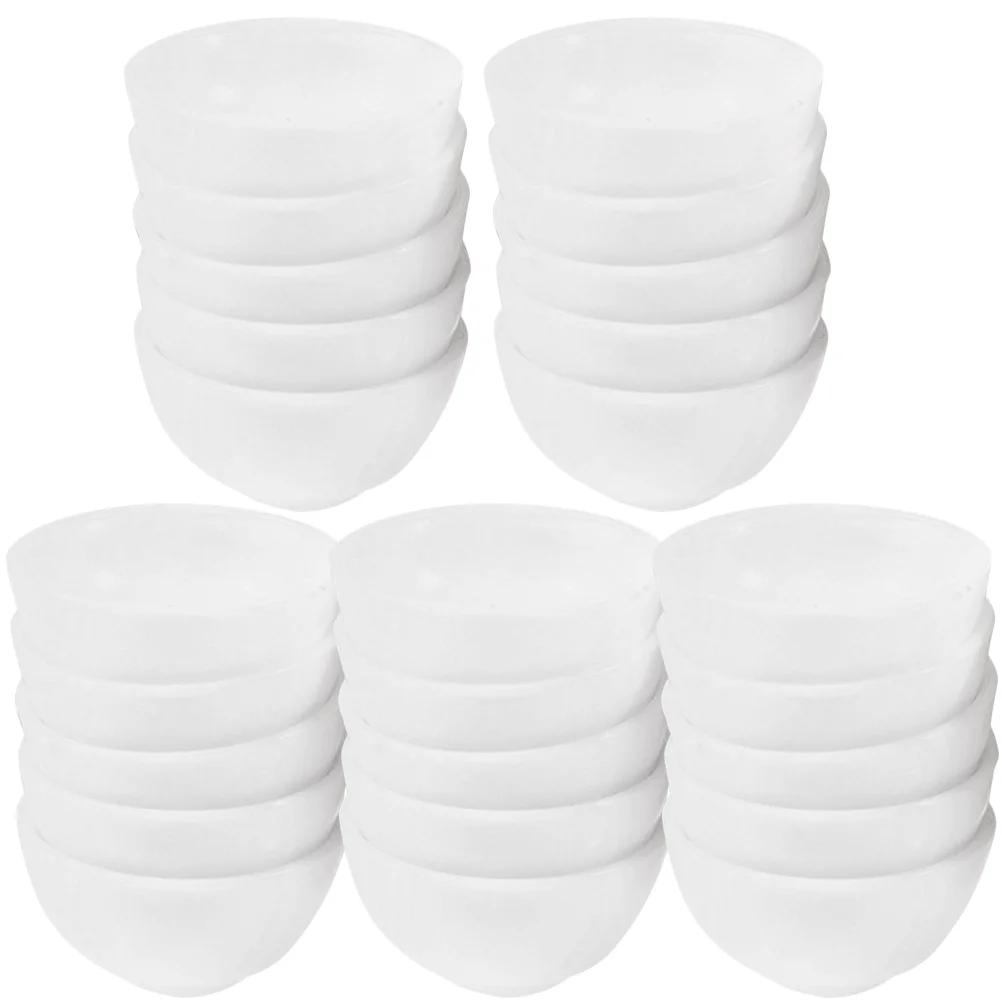 

25pcs Miniatures Bowls Mini Bowls Kitchen Pretend Play Mini House Accessories