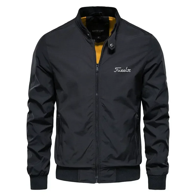 

American Brand Autumn Men's Golf Sports Windbreaker Jacket Fashion Windproof Windbreaker Sports Winter Outdoor Golf Clothing