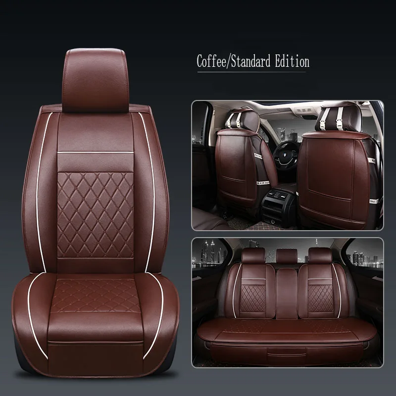 

Luxury PU Leather Car Seat Cover for Mitsubishi Isuzu Fiat Dodge Hummer Auto Parts Car Styling