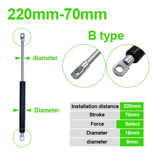 

Газовая пружина CNMAWAY 18*8
