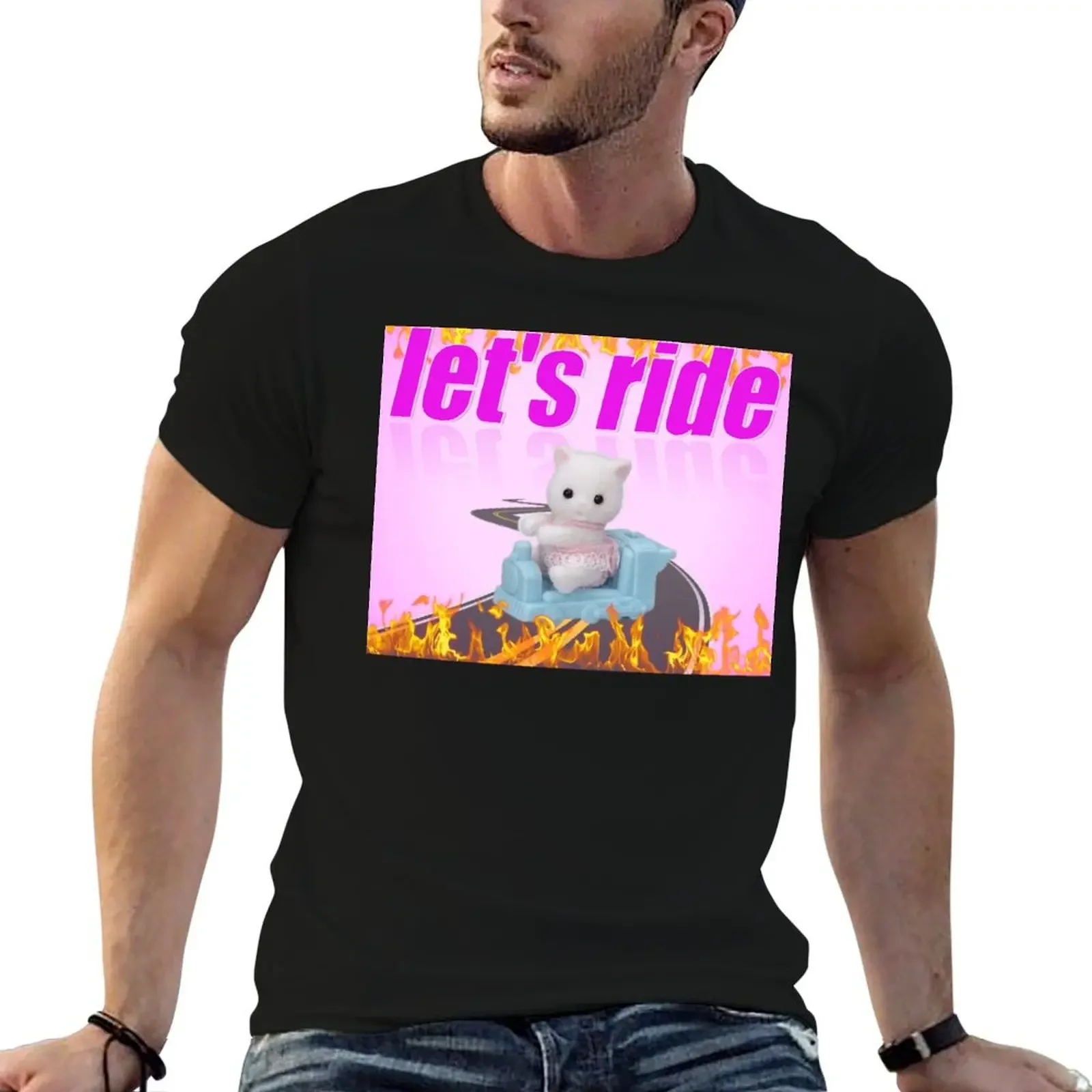 Футболка Let's Ride Charli XCX Calico Critters Cat 2 забавные футболки с забавными животными в