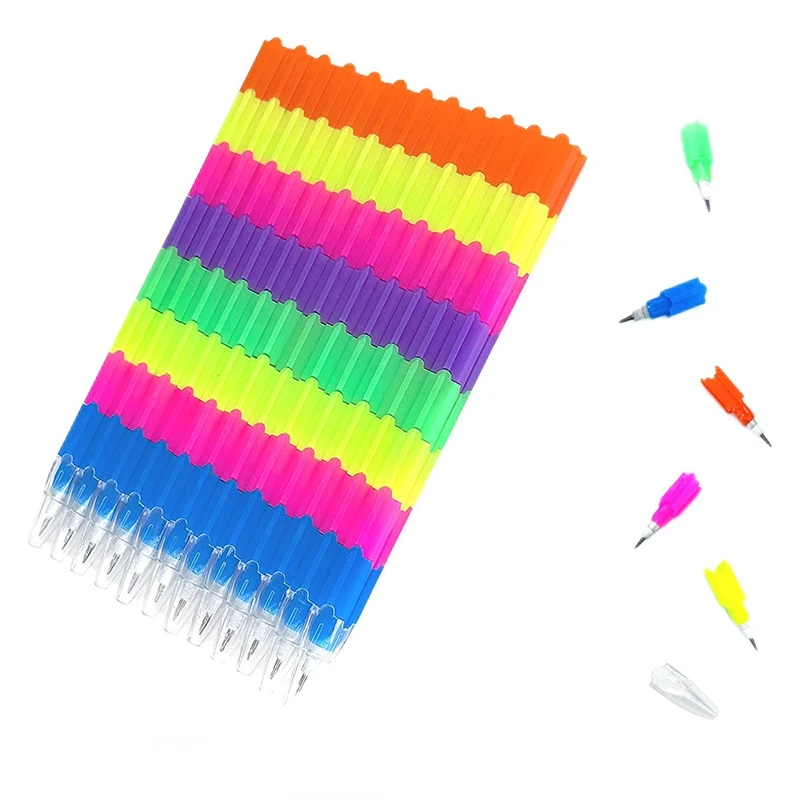 

12 Pieces Stacking Pencils, Children Birthday Gift, Goody Bag Filler, Party Favor Supplies, School Fun Equipment