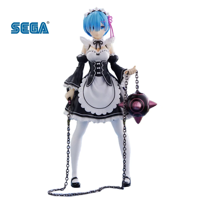 

Sega In Stock Original Action Figure Re:life In A Different World From Zero Cute Rem Scenery Model Toys Anime Figure
