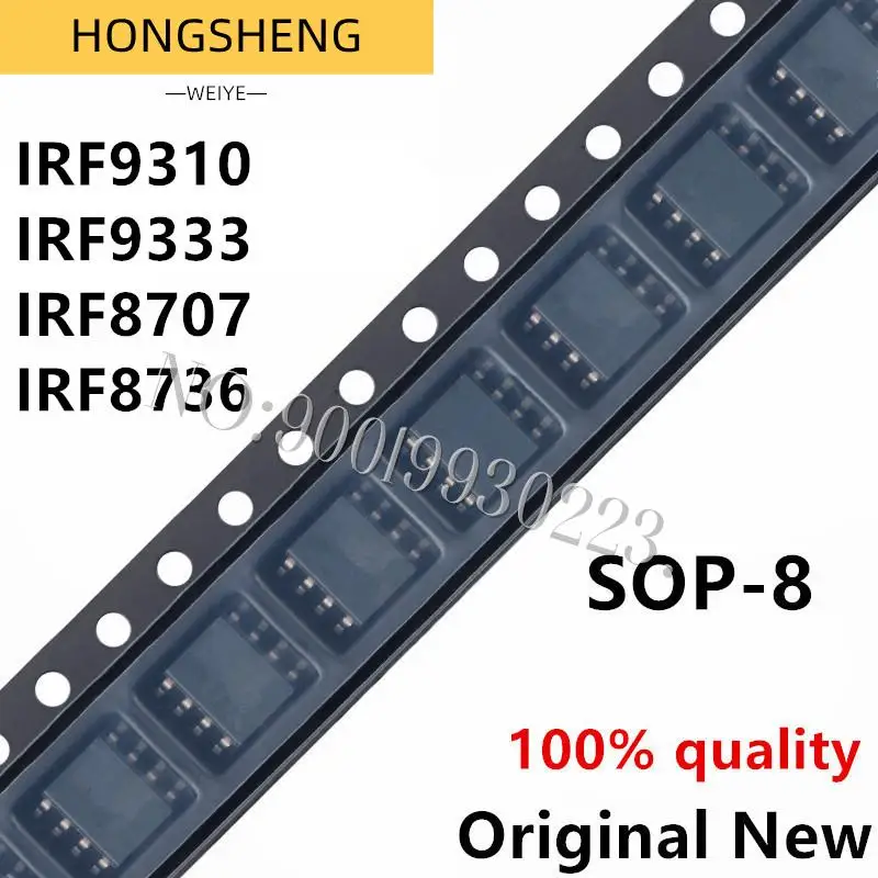 Новинка 100% 10 шт./лот IRF9310TRPBF SOP-8 IRF9310TR SOP IRF9310 F9310 IRF9333 F9333 IRF8707 F8707 IRF8736 F8736 - купить по