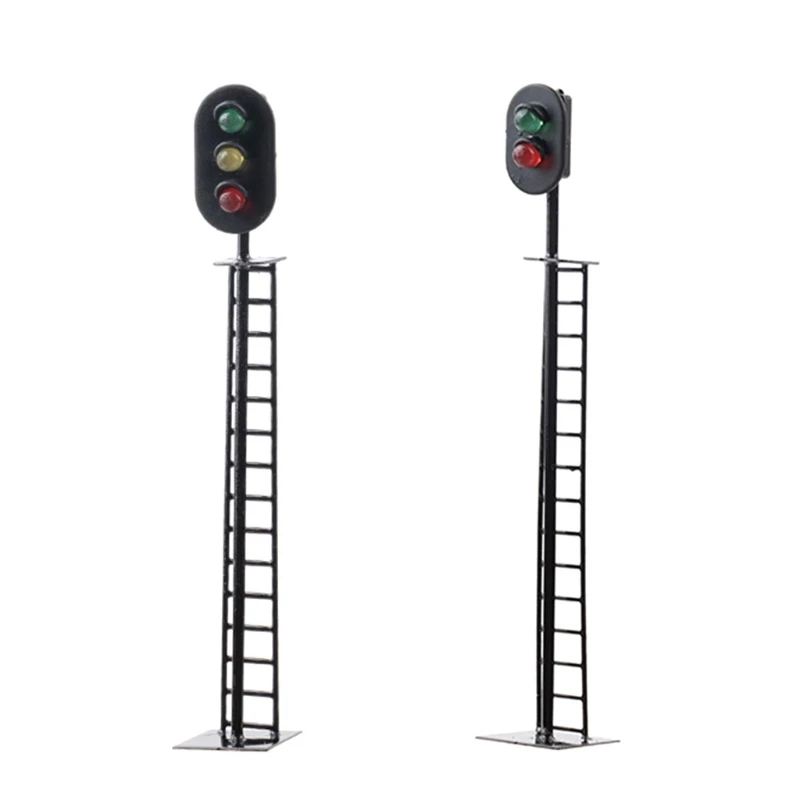 

1:87 Classic Dollhouse Railway Signal Light Hobby Building Model Micro Landscape Dropshipping