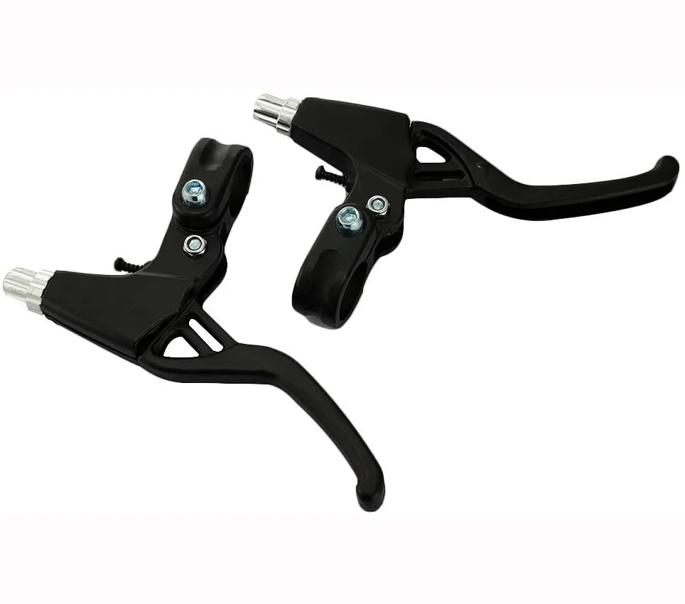 

1 Pair Universal Aluminum Alloy Bicycle Brake Handle Mountain Road Bike Brake Lever Diameter 22mm(Black)