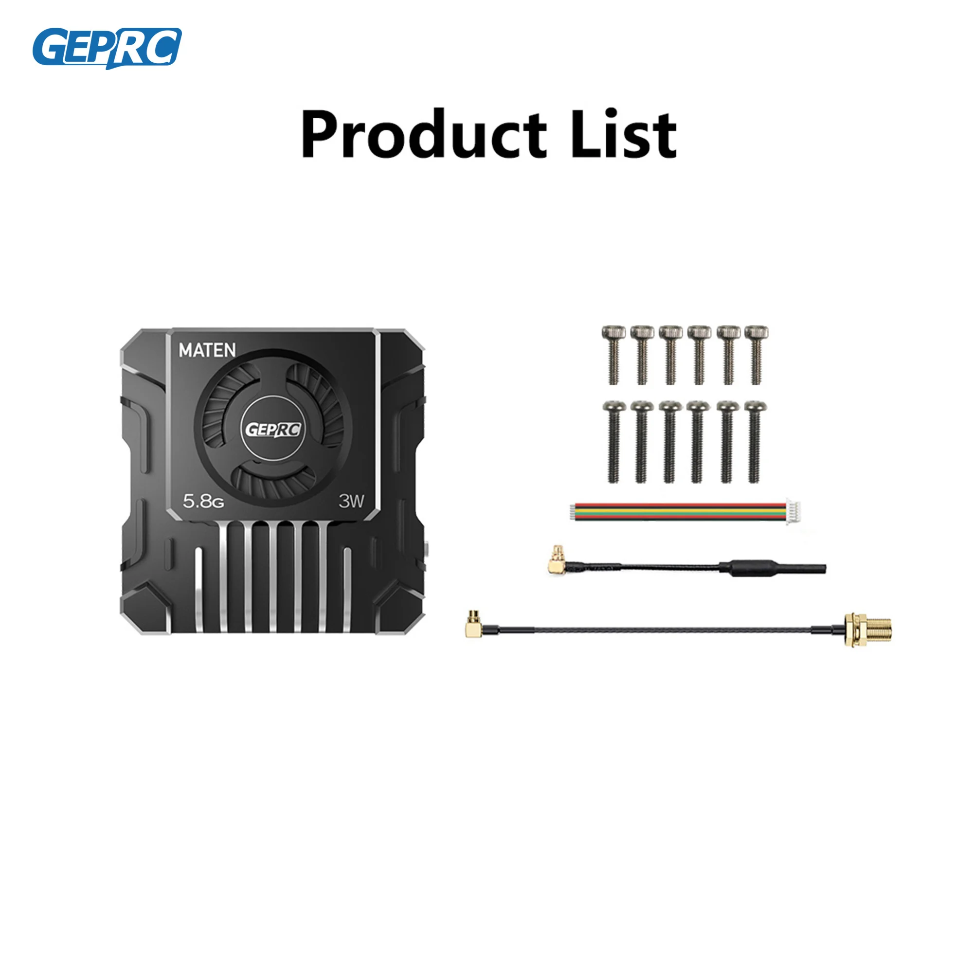 GEPRC MATEN 5.8G 3W VTX PRO 3000mW Transmitter Module