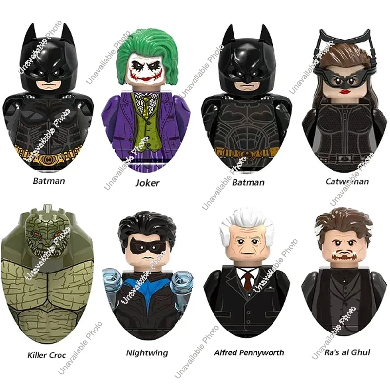 Хит продаж игрушки X0341 Супергерой Бэтмен Джокер ночной убийца КРОК блоки
