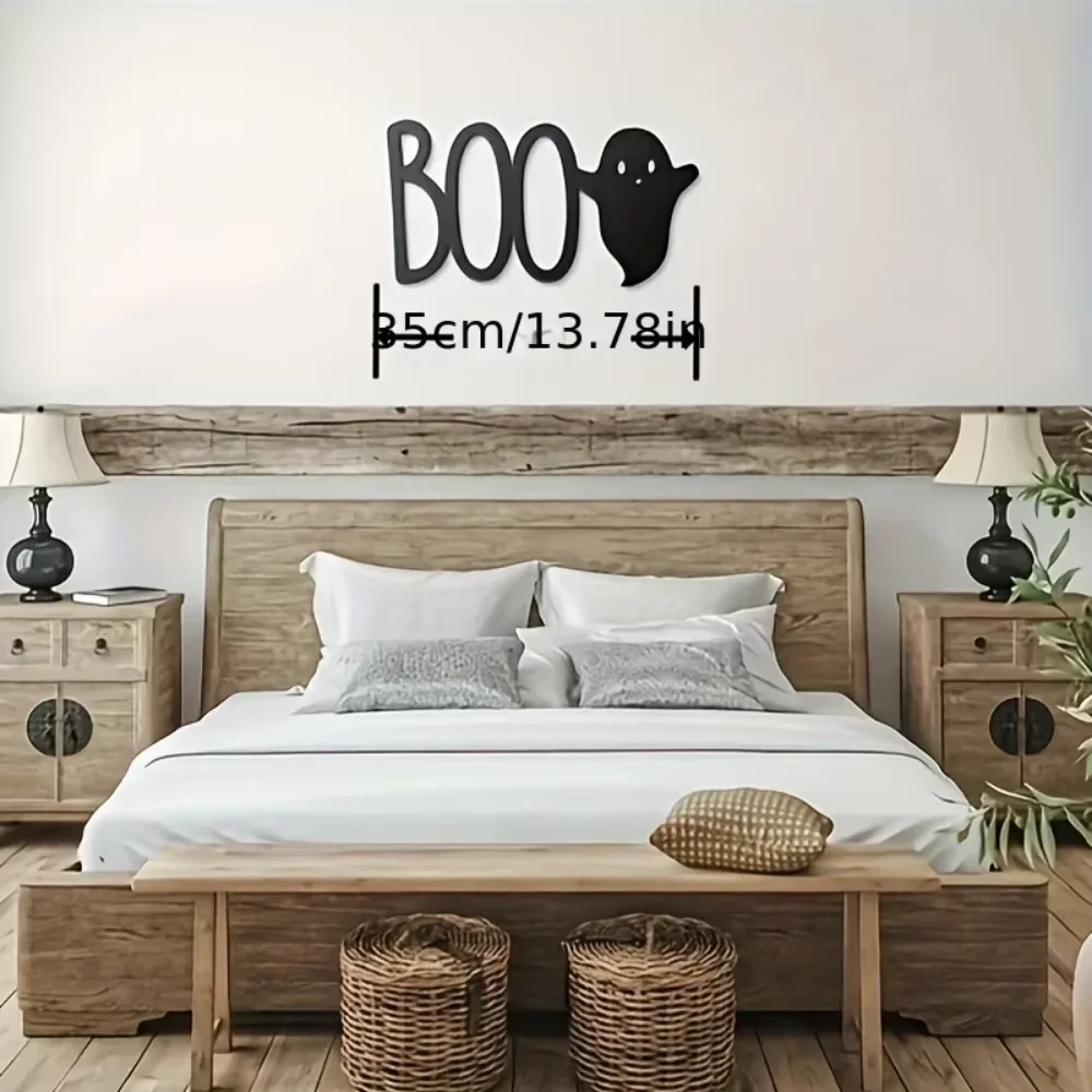 Хэллоуин Настенные Украшения Открытый Железный Скелет Череп Ведьмы Летучие Мыши