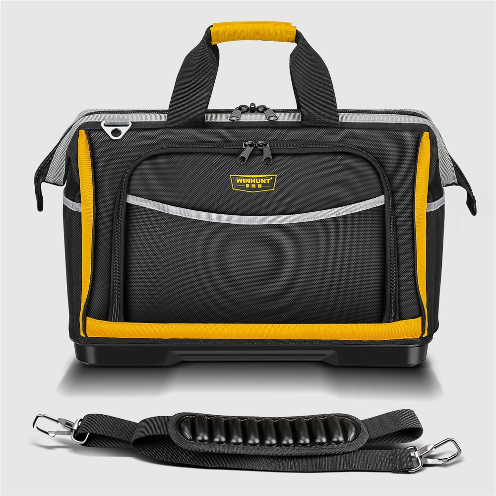 Large Capacity Oxford Cloth Multifunctional Professional Zipper Layer Waterproof Toolbox Electrician Bag Tool Organizer