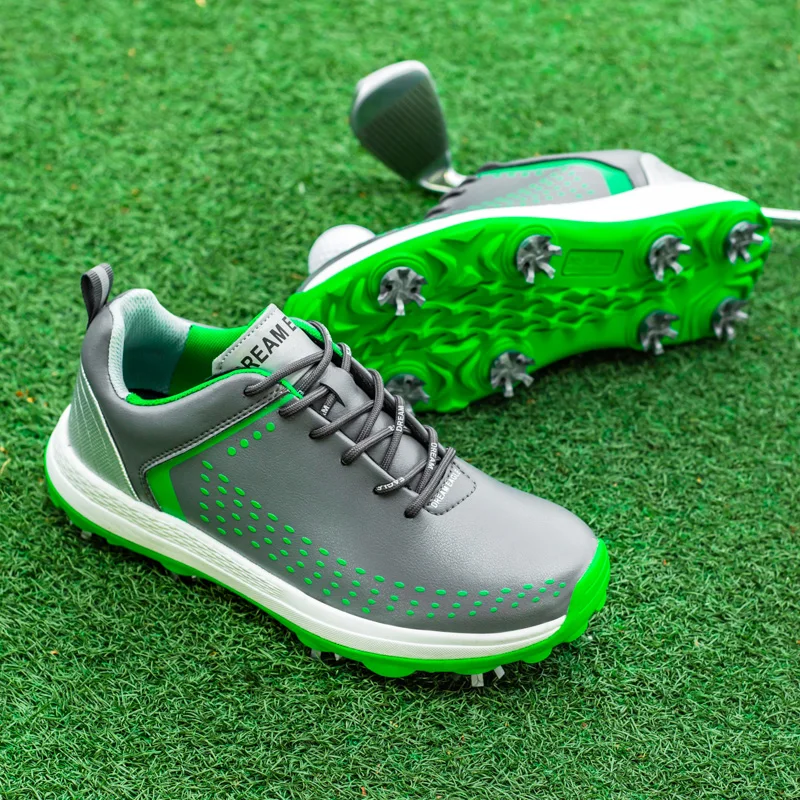 Men Big Size 39-48 Golf Shoes Spikes Outdoor Professional Non-Slip Training Sneakers Comfortable Waterproof Luxury Walking Shoes
