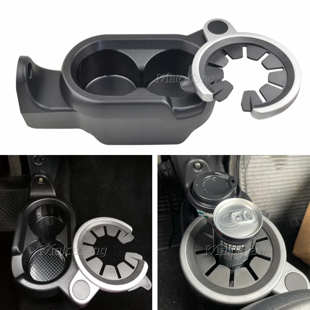 

High Quality Double Hole Drink Cup Bottle Holder Center Console A4518100370 For Mercedes-Benz Smart Fortwo 451 2007 2008-2014