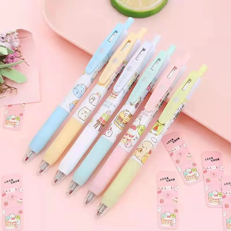 

24 шт./партия, гелевые ручки Sumikko Gurashi, 0,5 мм