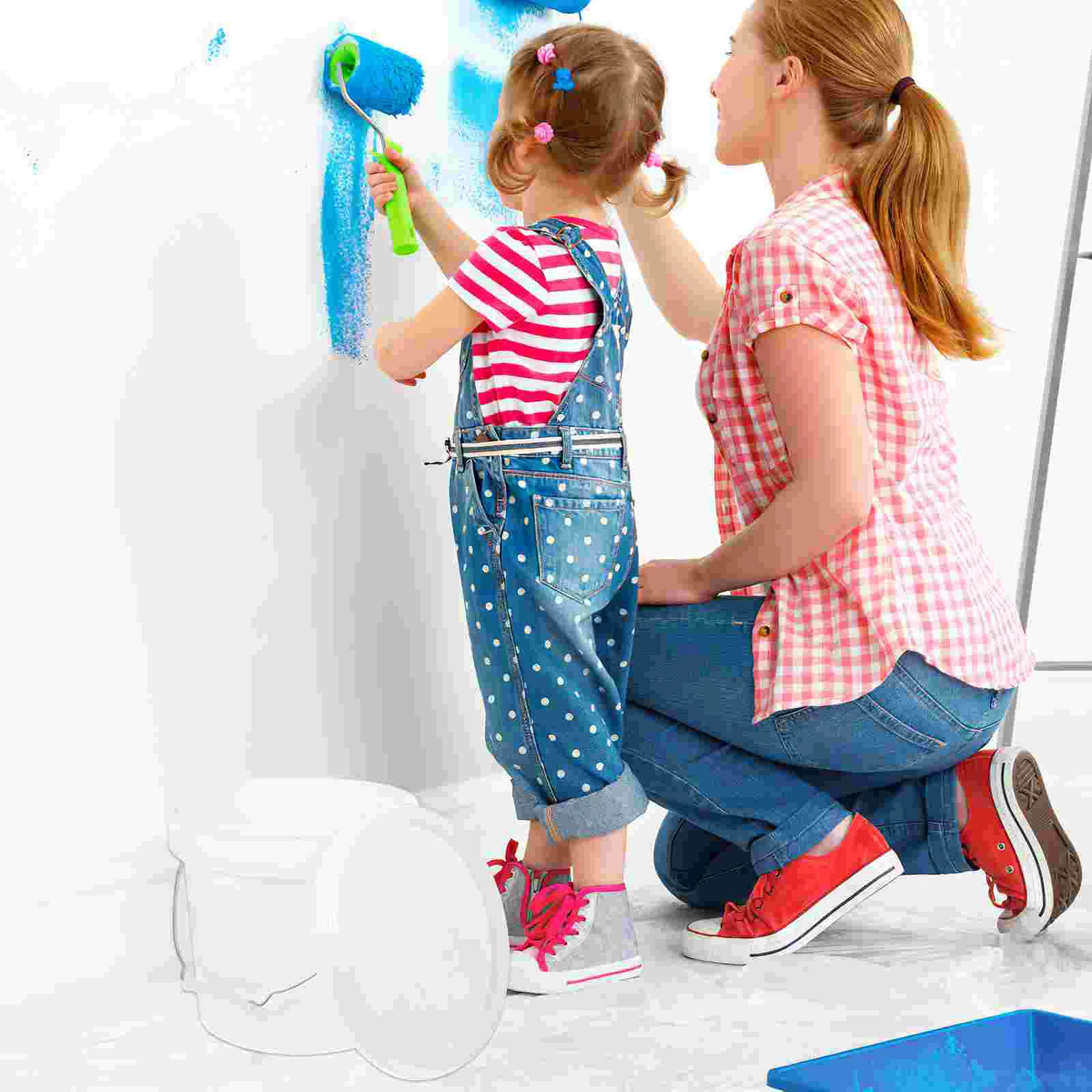 Ведро на 5 л с крышкой ведра крышками для краски складная ванна хранения пигмент 1