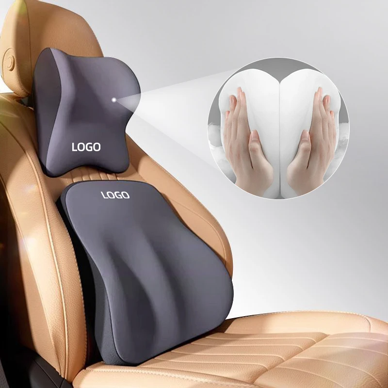 Автомобильная подушка для шеи поддержка поясницы подголовник поясничная