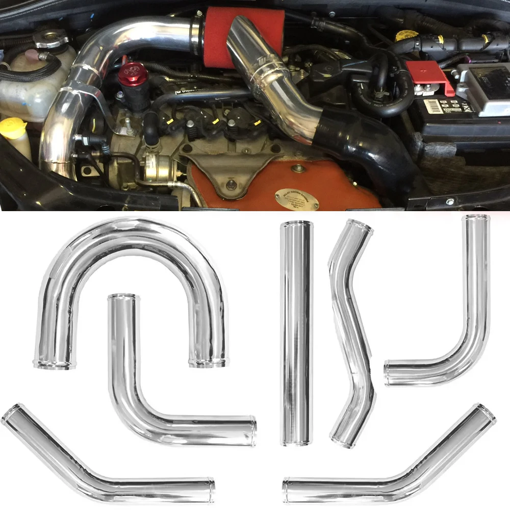 Универсальная алюминиевая трубка 51 57 63 70 76 мм для гоночного автомобиля