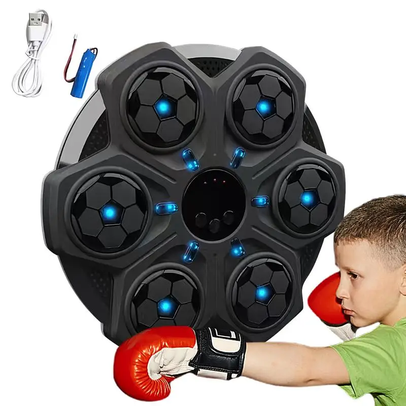 Музыкальная дыропробивная машина настенная боксерская тренировочная