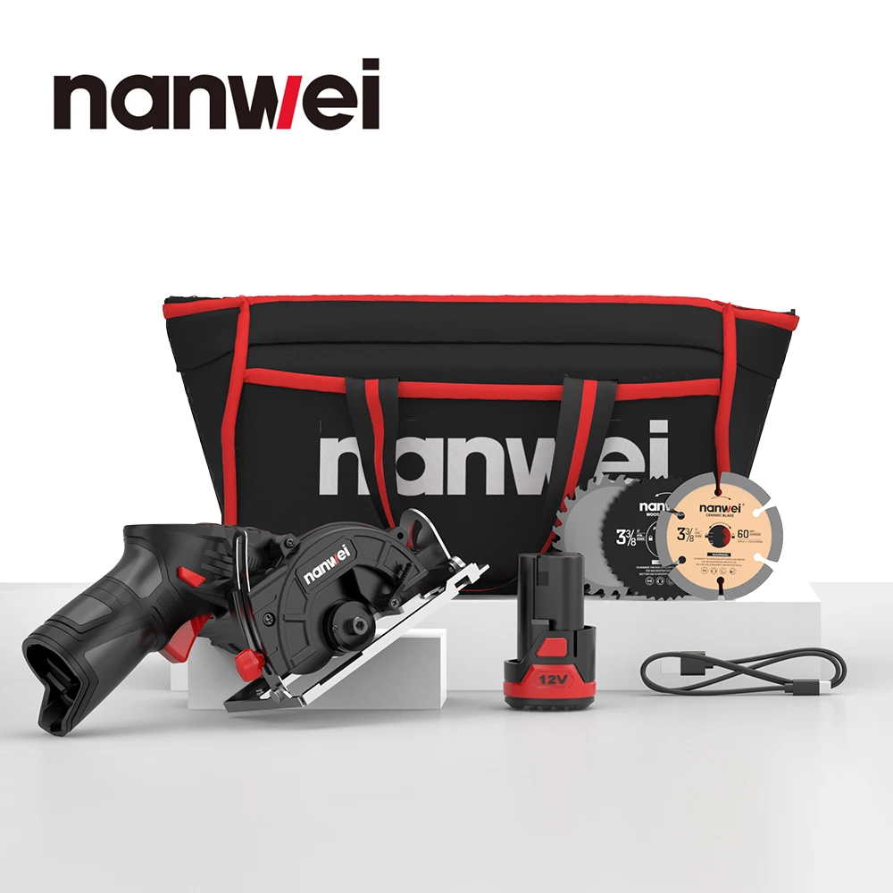 

Циркулярная пила NANWEI 12В