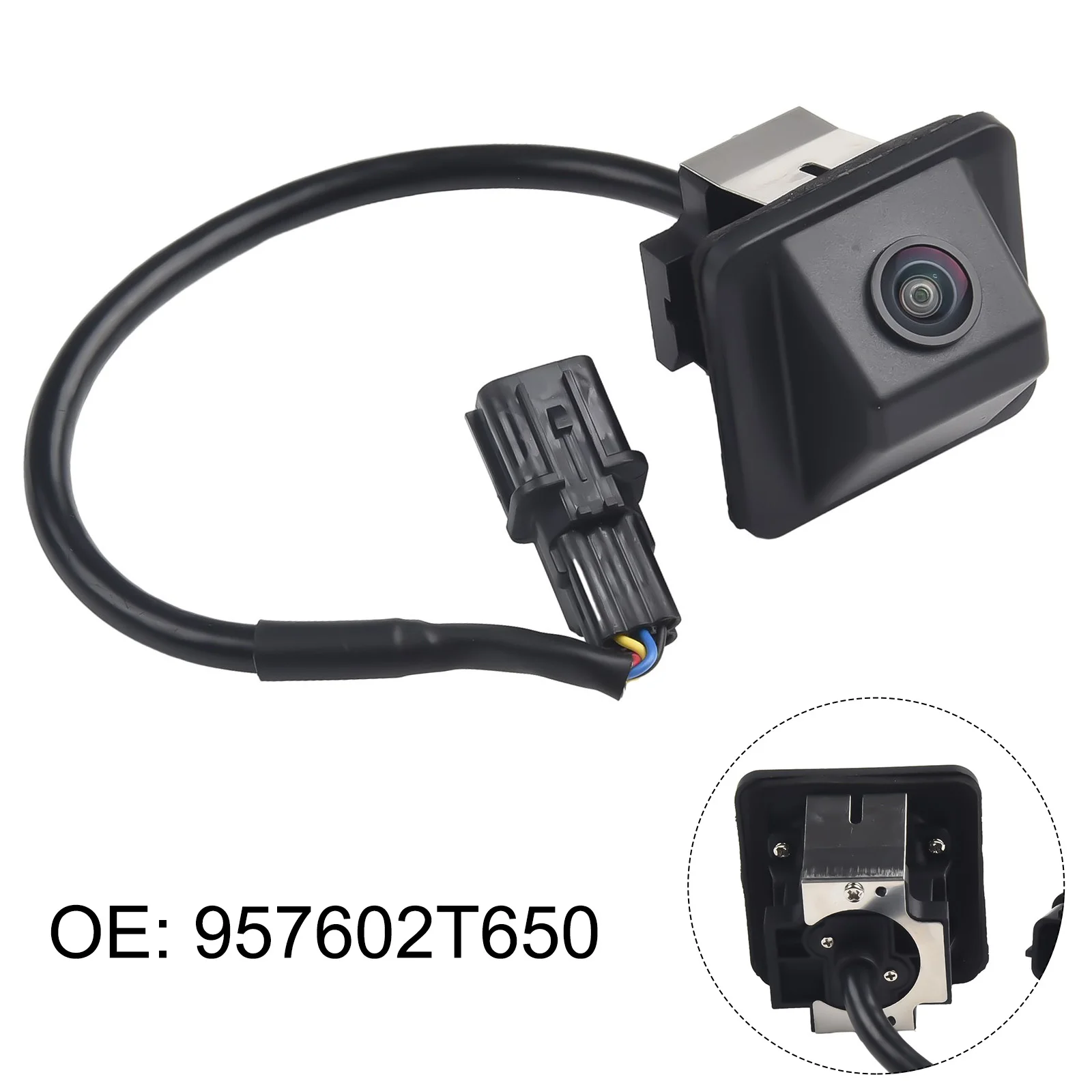 

1x New Car Reversing Camera Fits For Kia Optima 2014-2015 OE-95760-2T650 Black Back Up Parking Assistance Vehicle Cameras
