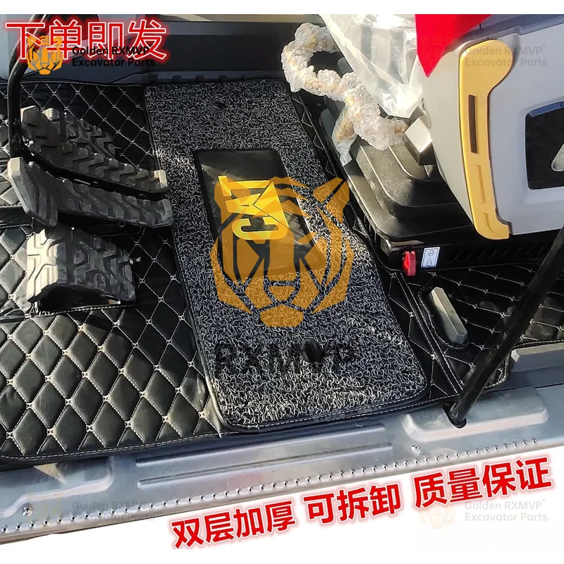 Для Caterpillar Cat E312d 313 315 318 320 323 324 325 резиновый напольный коврик для кабины