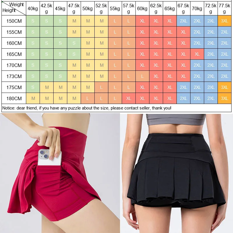 Cloud Hide Pluse Size Tennis Skirts for Lady SEXY Golf Dancing Pocket Skorts Fitness Shorts High Waist Running Workout Pantskirt images - 6