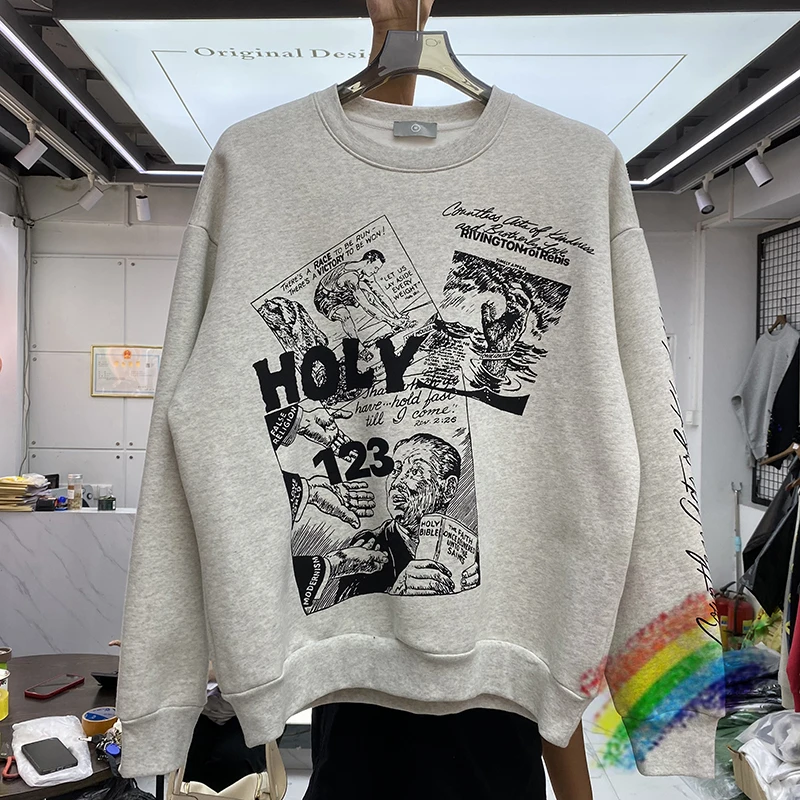 

2023fw RRR123 Sweatshirts Men Women High Quality RRR 123 Crewneck