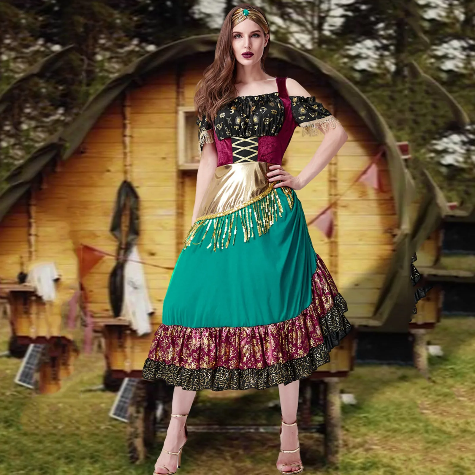 

Кожаные ботинки для девушек в средневековом стиле