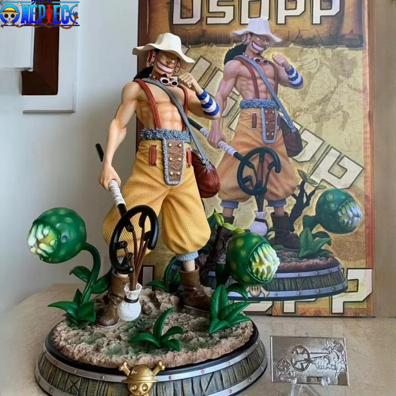 

About 38cm One Piece Usopp Action Figure Luffy The Straw Hat Pirates'S Sniper Anime Figures Pvc Collectable Model Toys Gifts