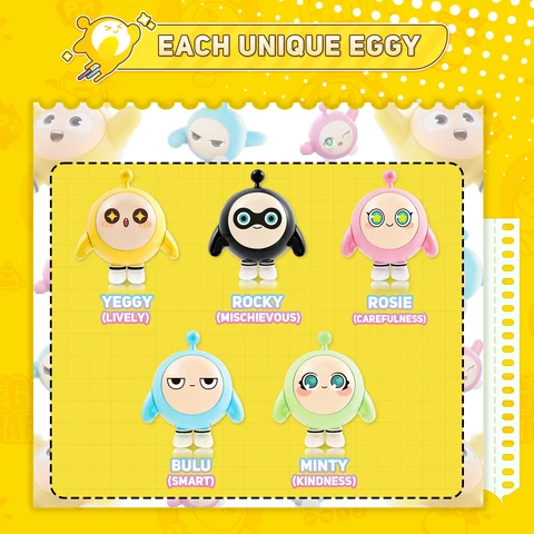 Игрушки-трансформеры Eggy Wobbler 2-в-1 Alpha Group